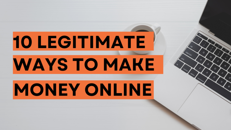 10 Legit Ways On How To Make Money Online