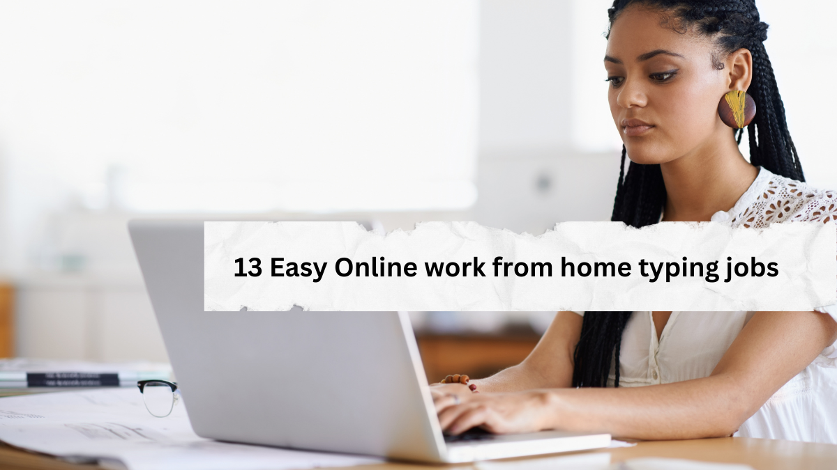 online typing jobs from home