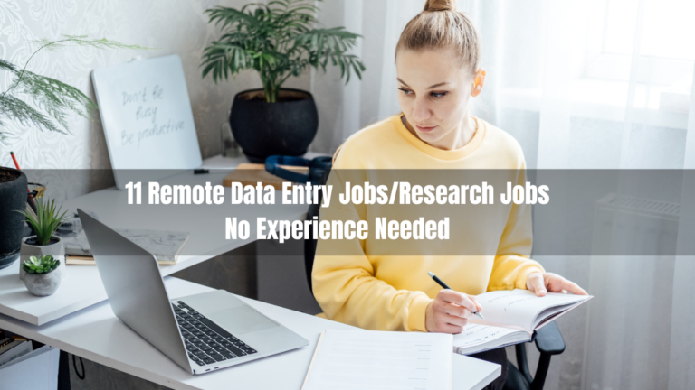 remote data entry jobs