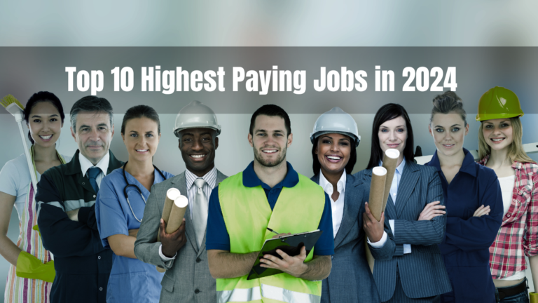 highest paying jobs in 2024