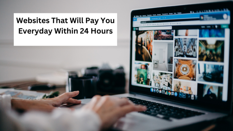 Websites That Will Pay You Everyday Within 24 Hours