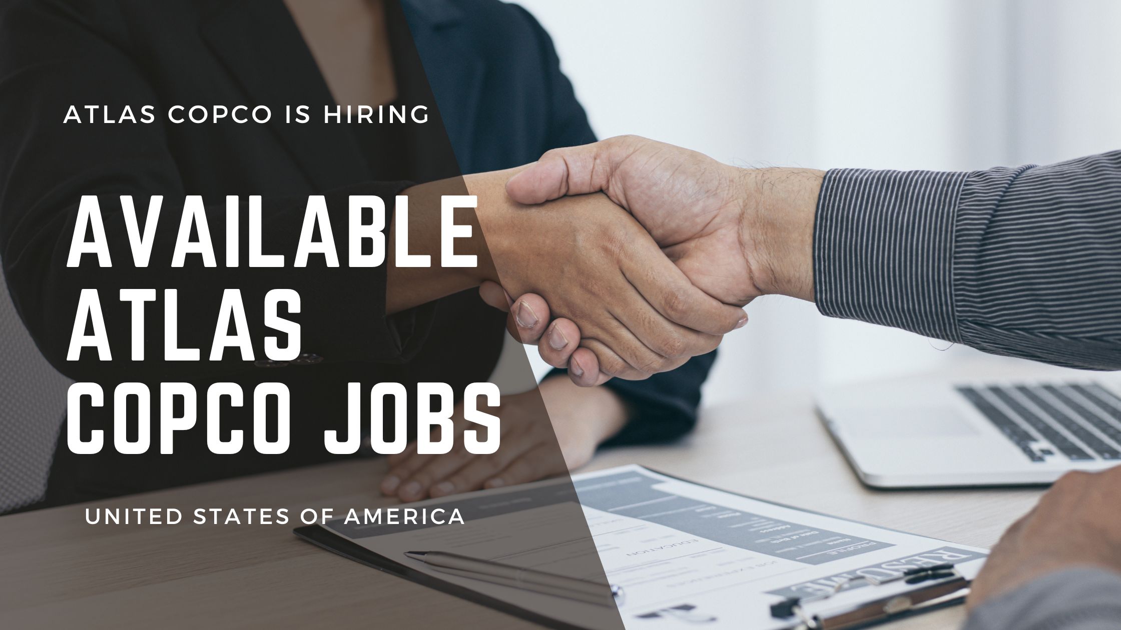 Available Atlas Copco Jobs In The United States Of America