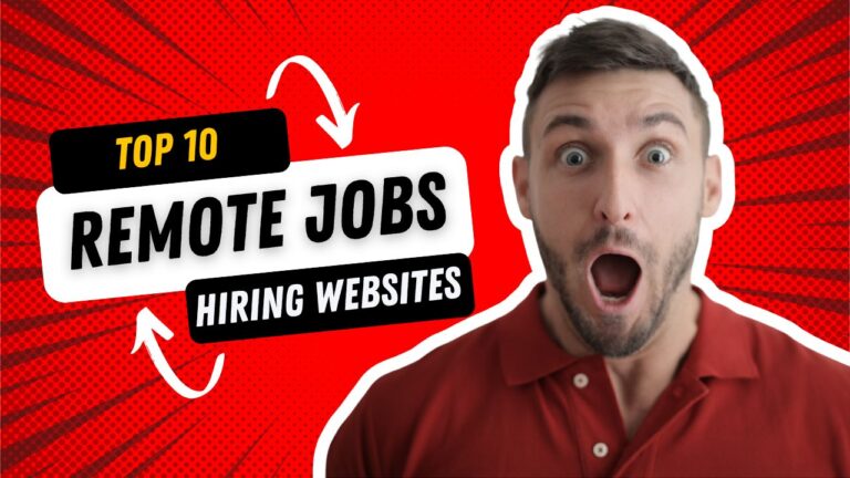 Top 10 Remote Jobs Hiring Websites