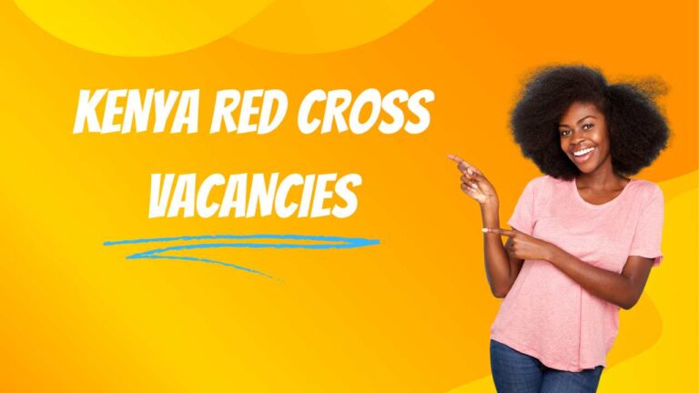 Kenya Red cross vacancies