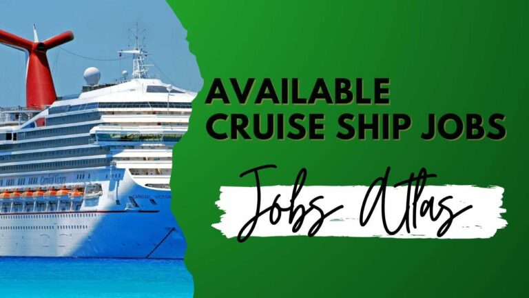 Available Cruise Ship Jobs