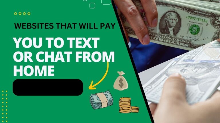 Websites That Will Pay You to Text or Chat from Home