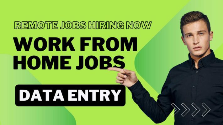 Remote Jobs Hiring Now: Data Entry Work From Home Jobs