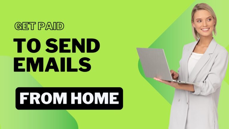 Get Paid to Send Emails From Home